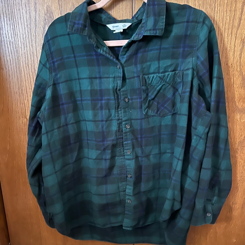 Old navy plaid shirt